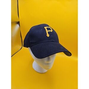 Vintage Pittsburgh Pirates Hat MLB Fan Favorite adjustable Cap Black Baseball